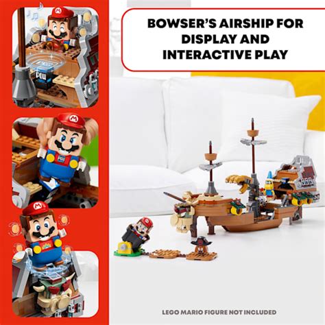 LEGO Super Mario Bowser’s Airship Expansion Set (71391) - My Nintendo Store