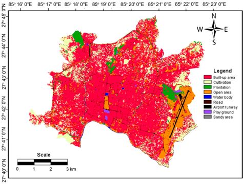 Land use map of Kathmandu Metropolitan City. | Download Scientific Diagram