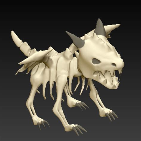 Download free STL file Skeleton Dragon • 3D printing template ・ Cults