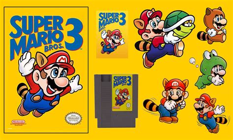 claudioclemente_3d_characterartist - Super Mario Bros 3 _ NES cover ...