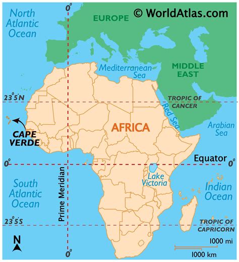 Cape Verde Map and Information Page