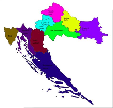 what if Croatia had civil war : r/imaginarymaps