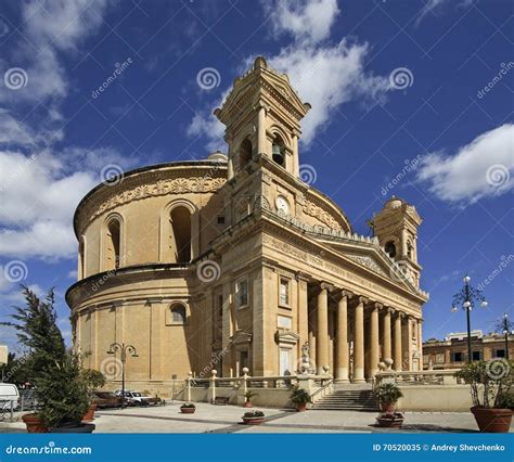 Rotunda of Mosta - Church of Assumption of Our Lady. Mosta Stock Image ...