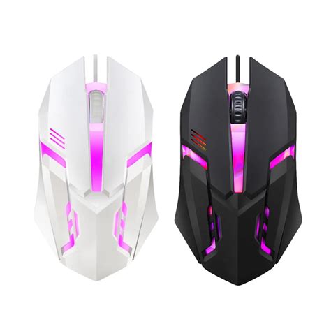 E-Sports USB Wired Mouse Colorful LED Gaming Mouse 5000 DPI Wired Mice ...