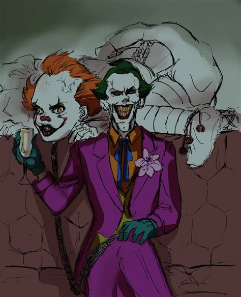 Joker and Pennywise by wildo123 on DeviantArt