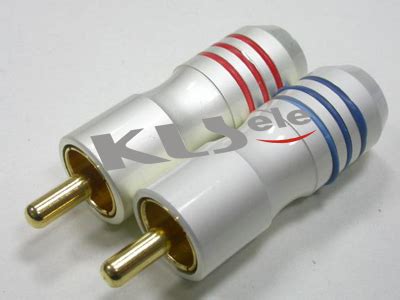 Gold Plated RCA Phono Plug | KLS Connector