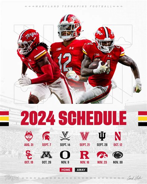 Terps Football Schedule 2024 - Adela Antonia