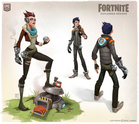 The Art Of Fortnite Game Character Design, Character Development ...