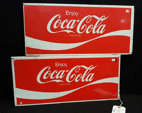 Metal Coca-Cola Signs