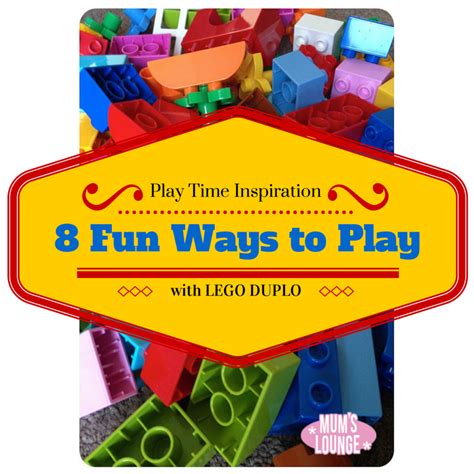 8 Fun Ways to Play with LEGO DUPLO (Plus Win $160 worth of LEGO DUPLO ...