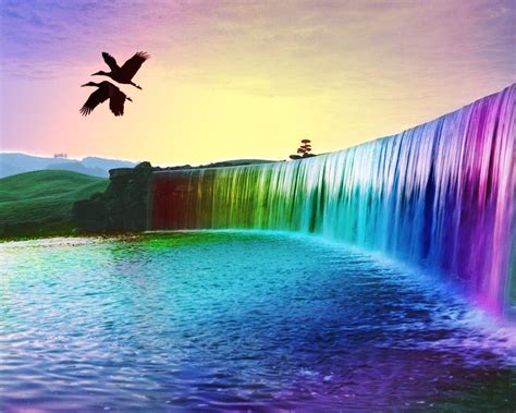 Beautiful Waterfall Scenery Wallpapers