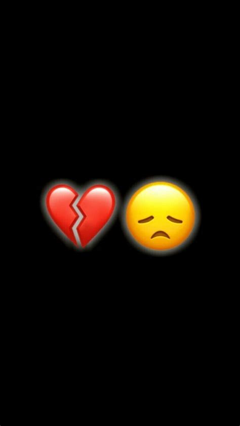 Black Background Png Black Broken Heart Emoji : Pin amazing png images ...