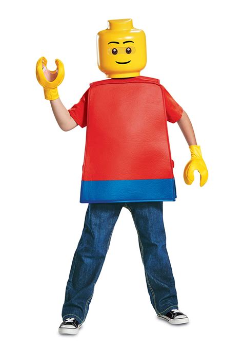 Basic Lego Guy Kids Costume