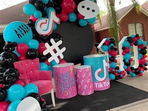 Tiktok Birthday Decorations Party City - Get More Anythink's