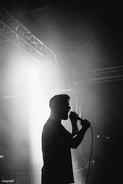 Singer performing on stage at a live show | premium image by rawpixel ...