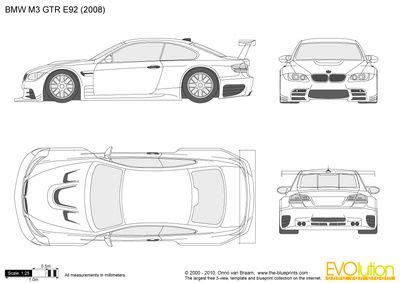 Vector Drawing - BMW M3 GTR E92 | M3 gtr, Bmw m3, Bmw