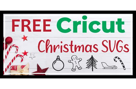 50+ Free Cricut Christmas SVG Files for Cricut Design Space Set 1