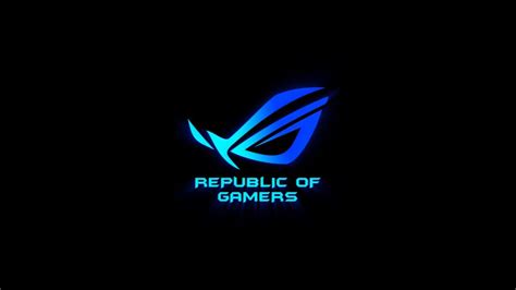 Asus Blue Gaming Wallpapers on WallpaperDog