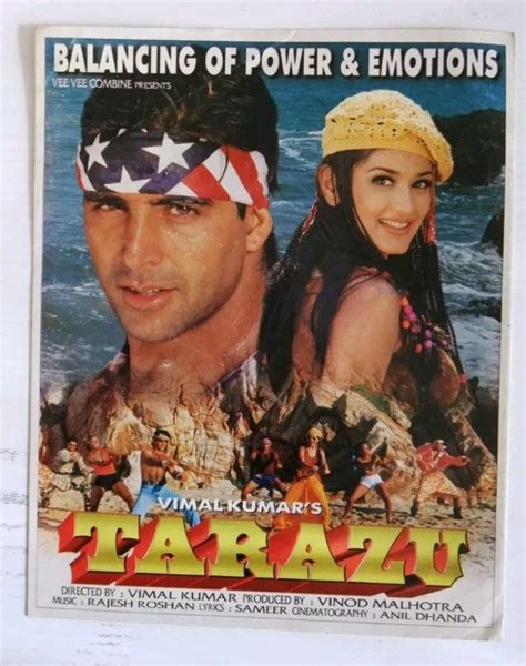 Tarazu (Akshay Kumar) Indian Hindi Movie Program 90s – Braichposters