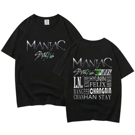 Stray Kids MANIAC Tour 2022 Classic Style T-shirt | Stray Kids Store