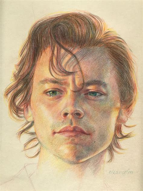 He’s so pretty,,, IG: e1eanor.art | Portrait drawing, Colored pencil ...