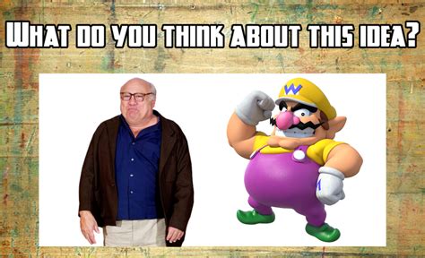 Danny Devito as Wario by Dreddzilla on DeviantArt