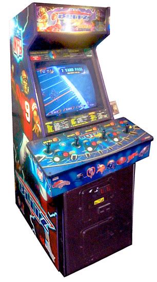 NFL Blitz 2000 Video Arcade Game - Football Game Arcade Party Rental