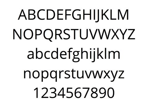 Sans Serif Font Examples : What font choices are there for my text ...