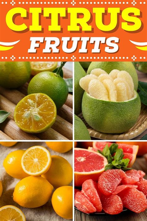 25 Top Citrus Fruits (+ Health Benefits) - Insanely Good