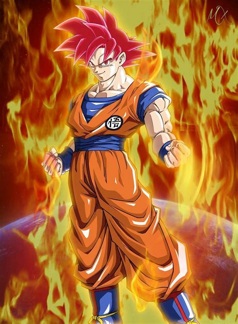 Super Saiyan God Wallpapers - Wallpaper Cave