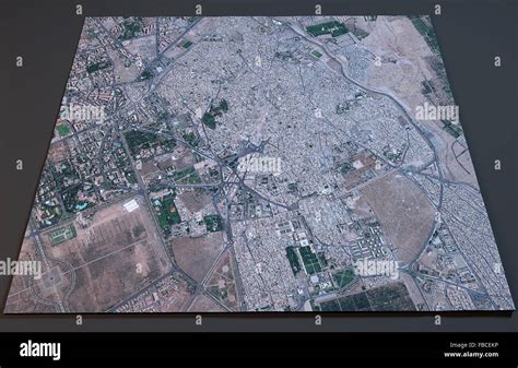 Carte de Marrakech, Maroc, la vue satellite Photo Stock - Alamy