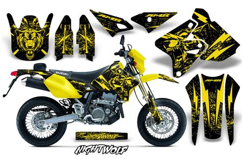 Decal Graphic Kit Wrap For Suzuki DRZ400 DRZ 400 SM E Dirt Bike ...