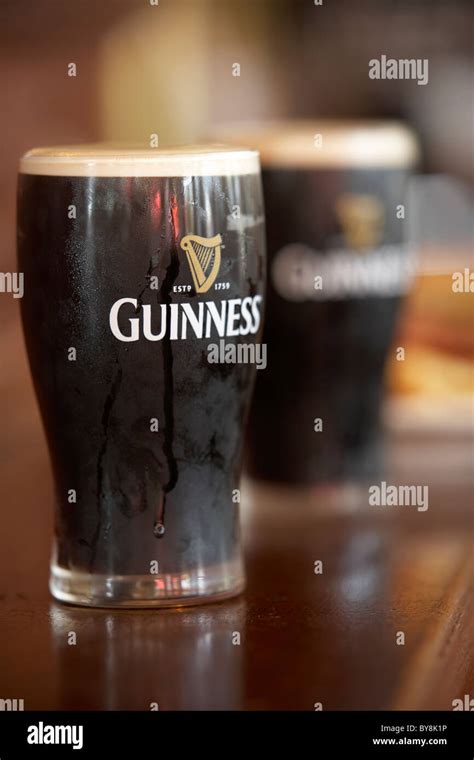 Pint of Guinness Stock Photo - Alamy