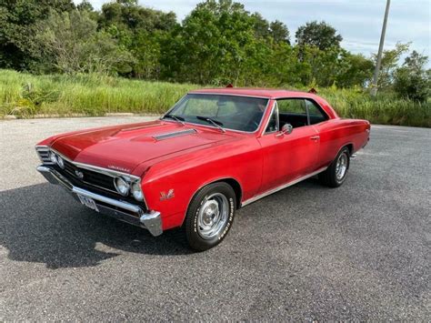 1967 Chevrolet Chevelle SS Super Sport Red - Classic Chevrolet Chevelle ...