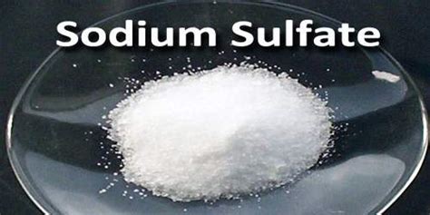 Sodium Sulfate - Assignment Point