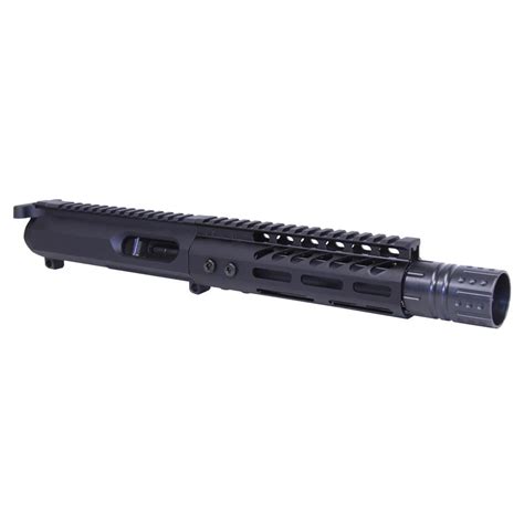 Guntec USA AR-15 9mm Cal Complete Upper Kit W/ Hell Fire Muzzle Device ...