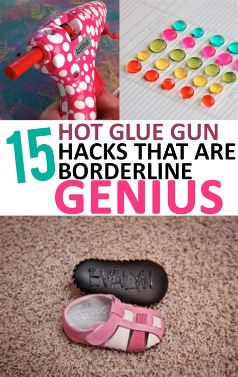 15 Hot Glue Gun Hacks that are Borderline Genius