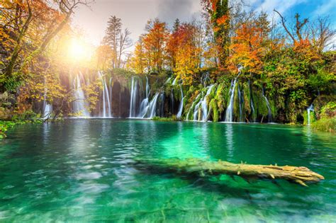 Plitvice Lakes National Park, Croatia jigsaw puzzle in Waterfalls ...