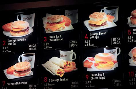 McDonald's breakfast menu, ranked