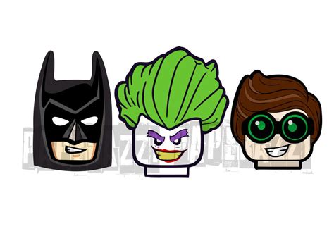 Lego Batman Movie SVG DXF for Cricut Design Space - Silhouette Studio ...