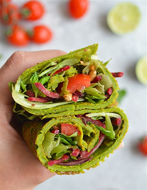 SPINACH WRAPS (GLUTEN FREE, VEGAN, CANDIDA FRIENDLY)