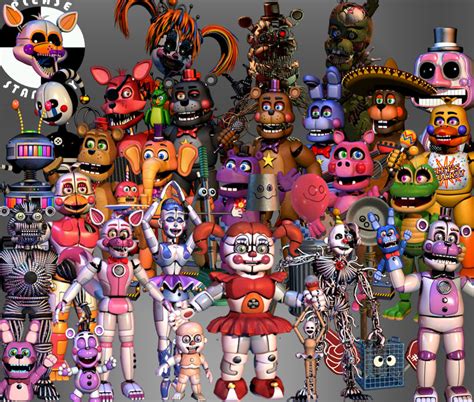 Exploring The Intriguing World Of FNAF: All Animatronics Names Revealed