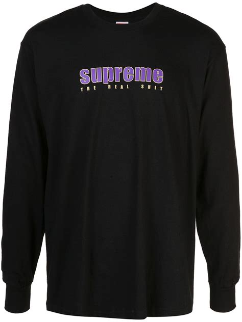 Supreme Logo T-shirt - Farfetch