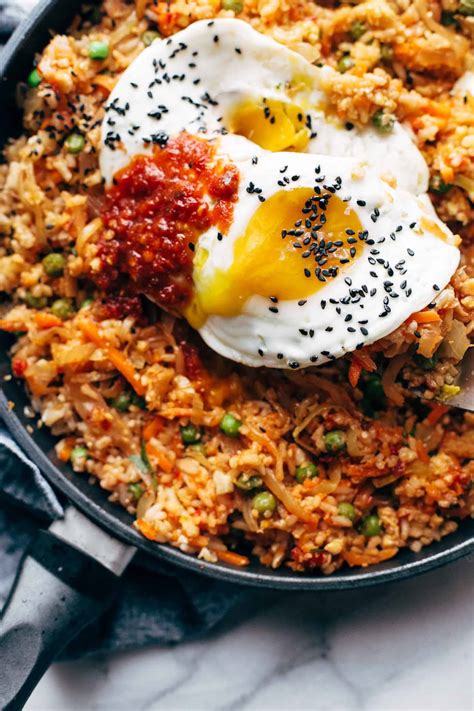 Kimchi Fried Rice Recipe - Pinch of Yum