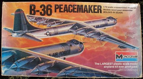 Monogram B-36 Peacemaker Model Us Navy Aircraft, Model Aircraft ...