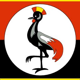 Uganda Central Emblem | Uganda flag, Ugandan flag, Africa flag