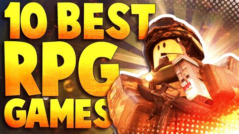 Top 10 Best Roblox RPG Games to play in 2022 - YouTube