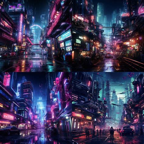 Cyberpunk streets by ByanEl on DeviantArt