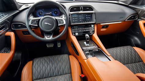 2019 Jaguar F-Pace SVR – INTERIOR (full colors) - YouTube