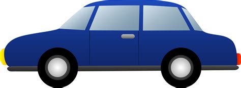 Blue Car Cartoon - ClipArt Best